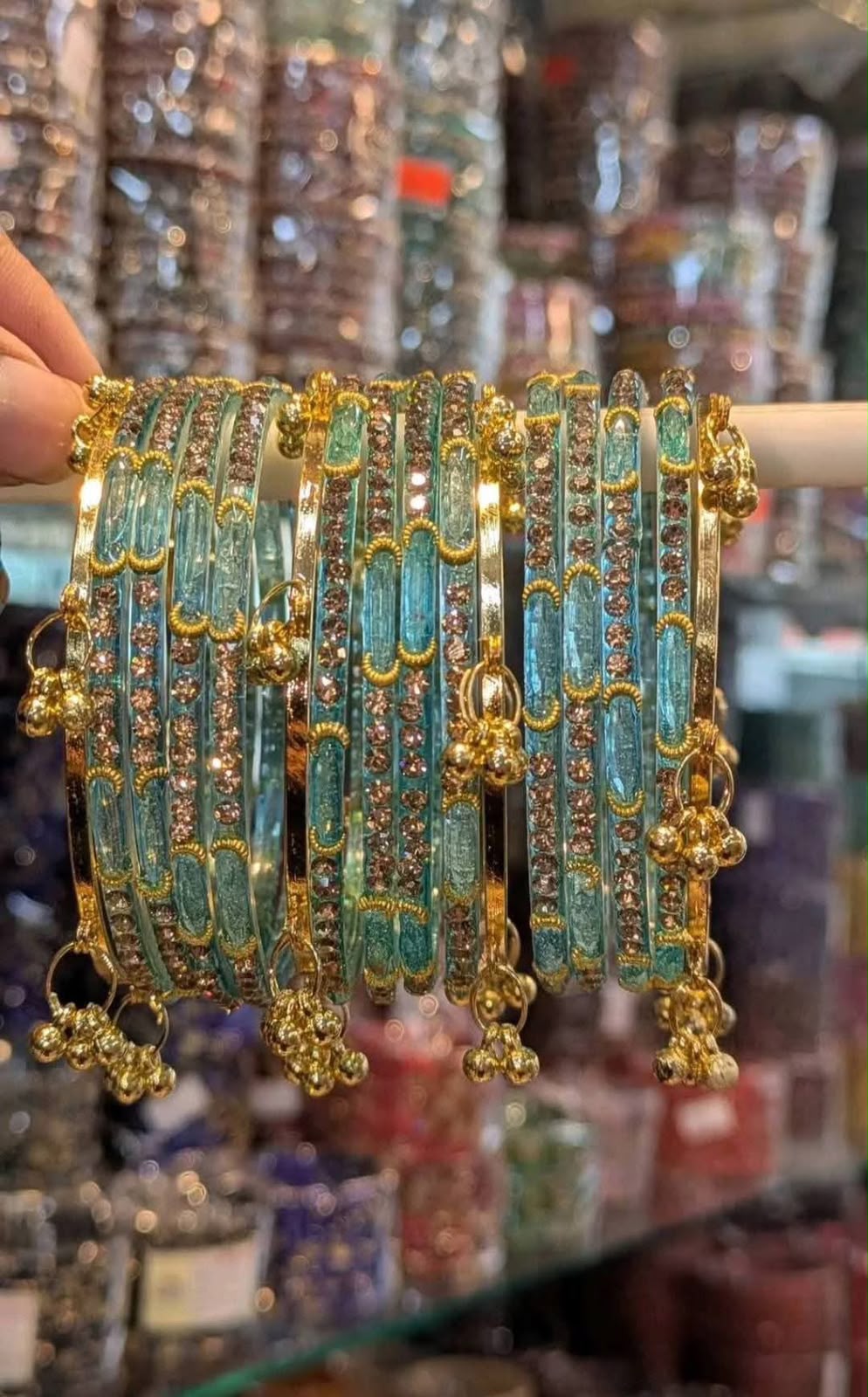 Kashmiri Golden Ghungroo Churi  Size: 2.4, 2.6, 2.8